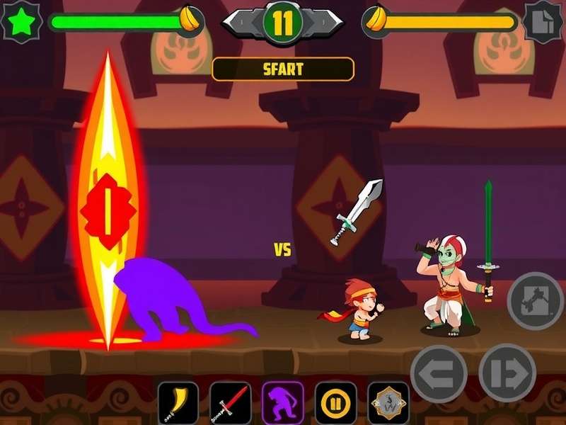 Banana Blade Conqueror Gameplay Screenshot